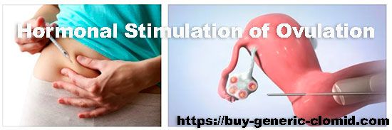 hormonal stimulation of ovulation