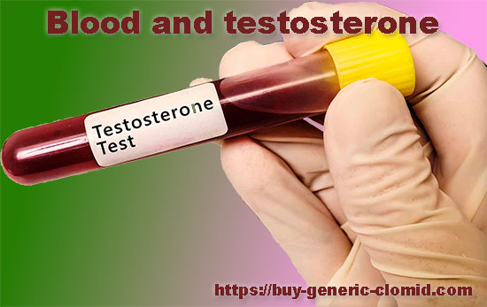 Blood and testosterone